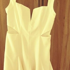 NBD white dress mini...worn one time